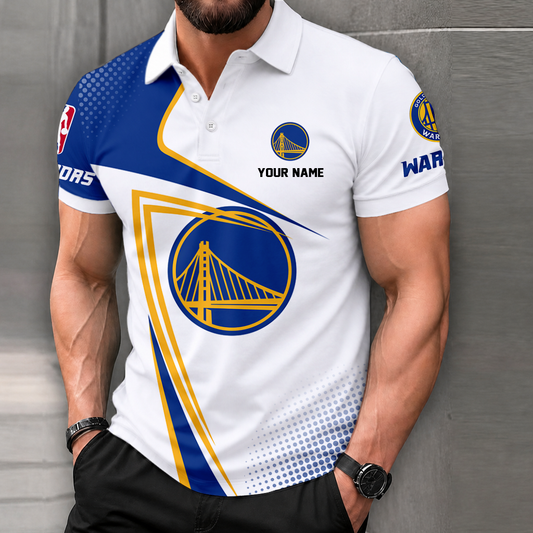 HOT DEAL - NEW CUSTOMIZED NBA12 GSW GOLDEN STATE WARRIORS T-SHIRT, POLO SHIRT, ZIP POLO SHIRT, SWEATSHIRT, HOODIE & ZIP HOODIE