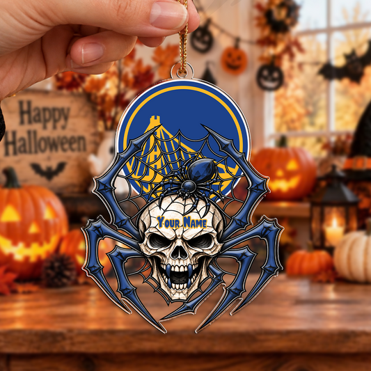 SPECIAL EDITION - NEW CUSTOMIZED NBA12 GSW GOLDEN STATE WARRIORS HALLOWEEN ACRYLIC ORNAMENT