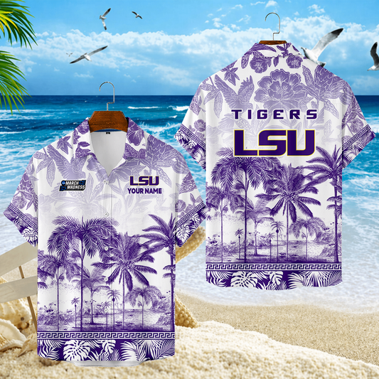 VIRAL EDITION - NEW CUSTOMIZED MAM13 LST LSU TIGERS UNISEX HAWAIIAN SHIRT