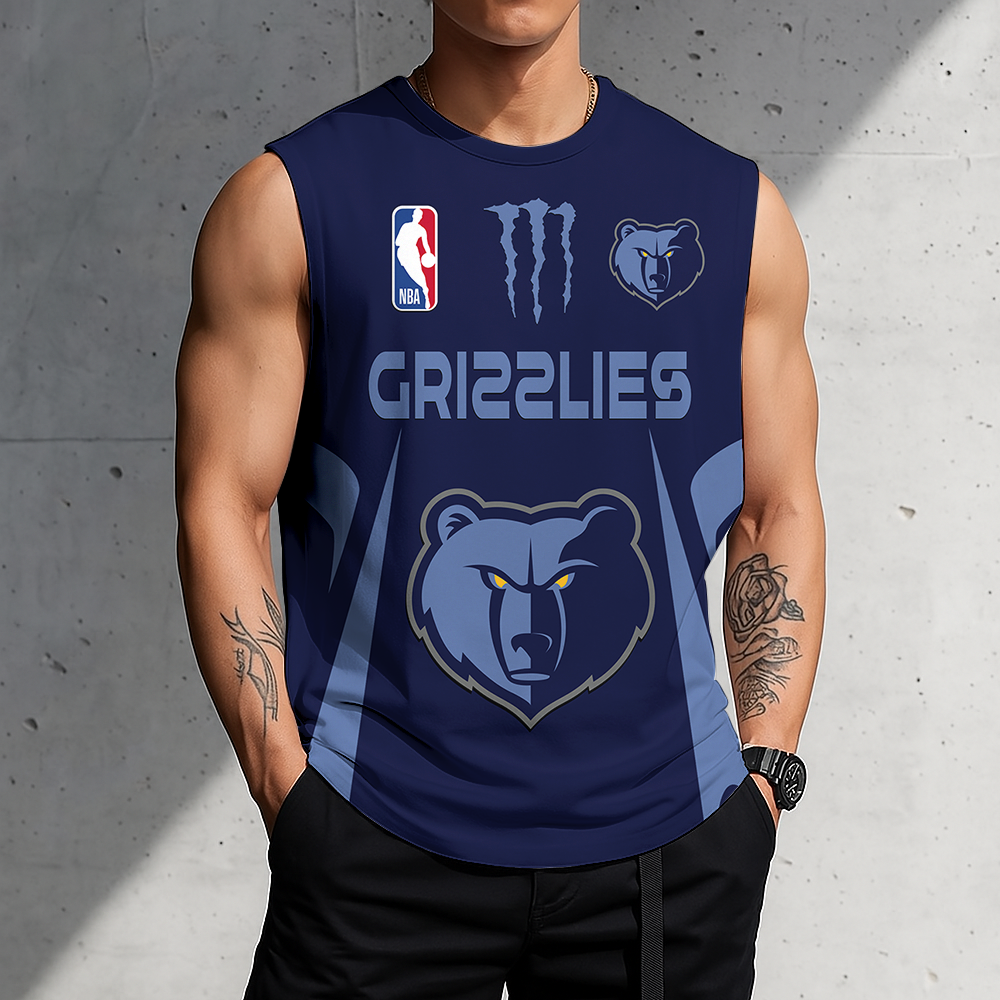 VIRAL EDITION - NEW CUSTOMIZED MGR MEMPHIS GRIZZLIES MEN'S GYM SHIRT - NBA13