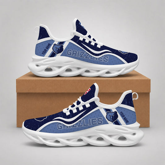 EXCLUSIVE EDITION - NEW CUSTOMIZED NBA13 MGR MEMPHIS GRIZZLIES MAX SOUL SHOES