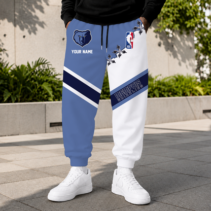 LIMITED EDITION - NEW CUSTOMIZED NBA13 MGR MEMPHIS GRIZZLIES SWEATPANTS