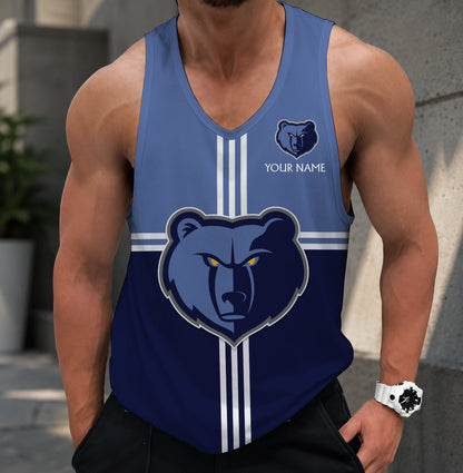 VIRAL EDITION - NEW CUSTOMIZED MGR MEMPHIS GRIZZLIES MEN'S TANK TOP - NBA13