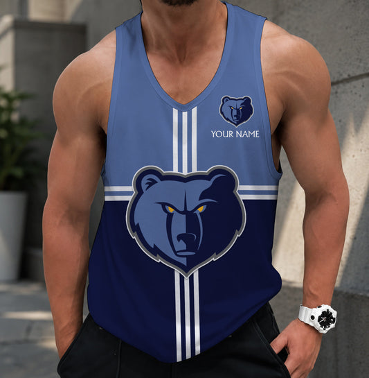 VIRAL EDITION - NEW CUSTOMIZED MGR MEMPHIS GRIZZLIES MEN'S TANK TOP - NBA13