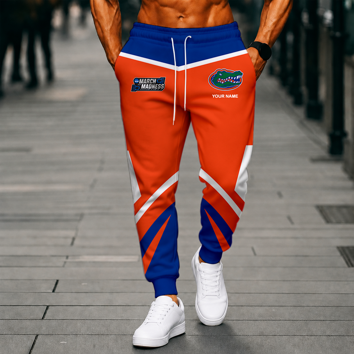 VIRAL EDITION - NEW CUSTOMIZED NCAA MAM14 FLG FLORIDA GATORS SWEATPANTS