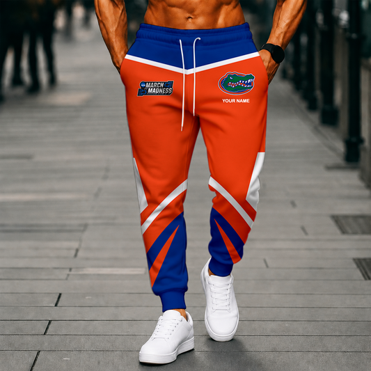 VIRAL EDITION - NEW CUSTOMIZED NCAA MAM14 FLG FLORIDA GATORS SWEATPANTS