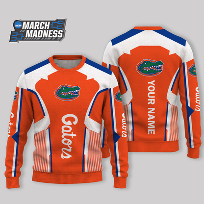 HOT DEAL - NEW CUSTOMIZED NCAA MAM14 FLG FLORIDA GATORS UGLY SWEATER