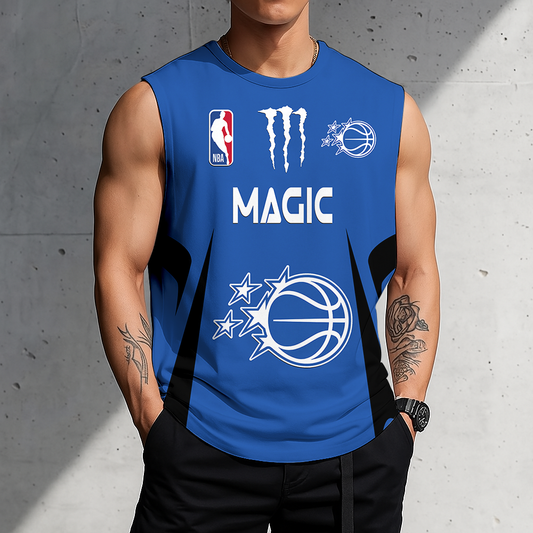 VIRAL EDITION - NEW CUSTOMIZED OMA ORLANDO MAGIC MEN'S GYM SHIRT - NBA15