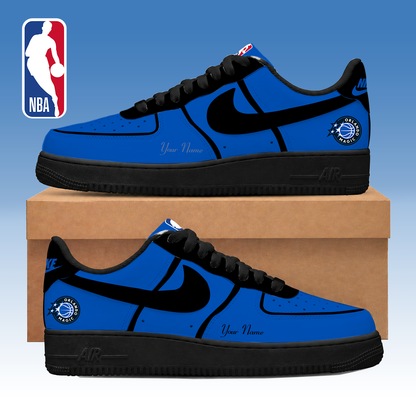 LIMITED DROP - NEW CUSTOMIZED OMA ORLANDO MAGIC AF1 SNEAKERS - NBA15