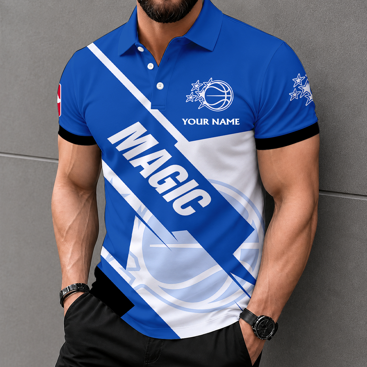 VIRAL EDITION - NEW CUSTOMIZED NBA15 OMA ORLANDO MAGIC T-SHIRT, POLO SHIRT, ZIP POLO SHIRT, SWEATSHIRT, HOODIE & ZIP HOODIE