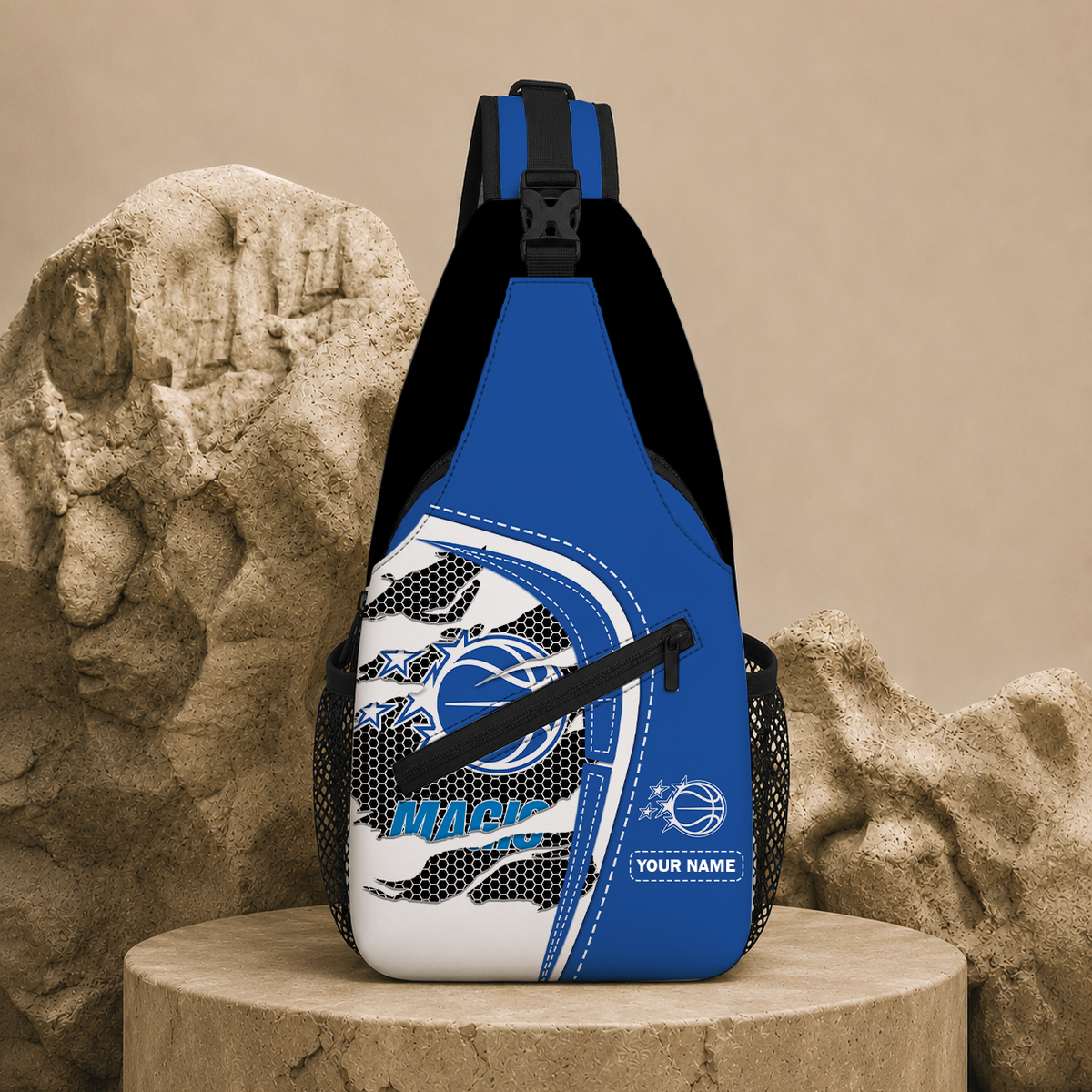 HOT DEAL - NEW CUSTOMIZED OMA ORLANDO MAGIC SLING BAG - NBA15