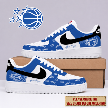 FLASH SALE - NEW CUSTOMIZED NBA15 OMA ORLANDO MAGIC AF1 SNEAKERS