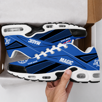 VIRAL EDITION - NEW CUSTOMIZED NBA15 OMA ORLANDO MAGIC AIR MAX PLUS SNEAKERS