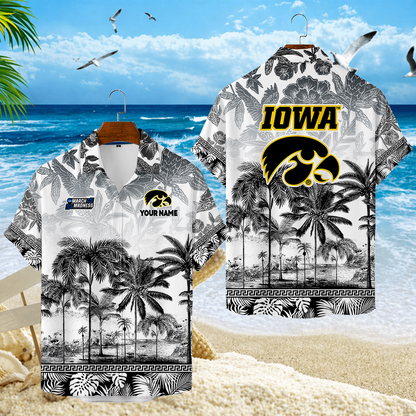 VIRAL EDITION - NEW CUSTOMIZED MAM16 IWH IOWA HAWKEYES UNISEX HAWAIIAN SHIRT