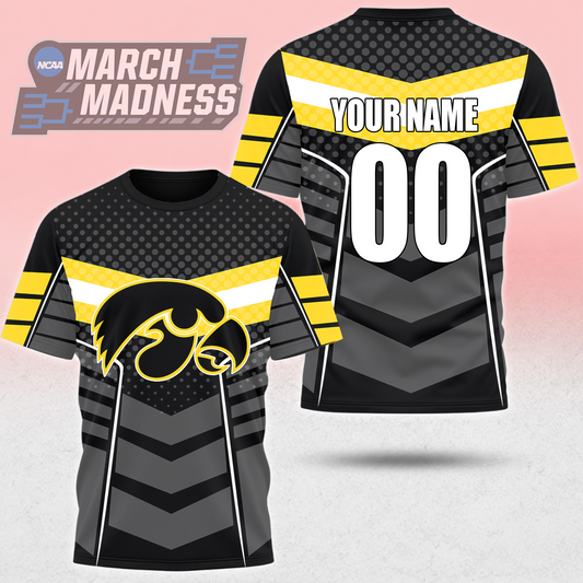 LIMITED EDITION - NEW CUSTOMIZED NCAA MAM16 IWH IOWA HAWKEYES T-SHIRT, POLO SHIRT, ZIP POLO SHIRT, SWEATSHIRT, HOODIE & ZIP HOODIE