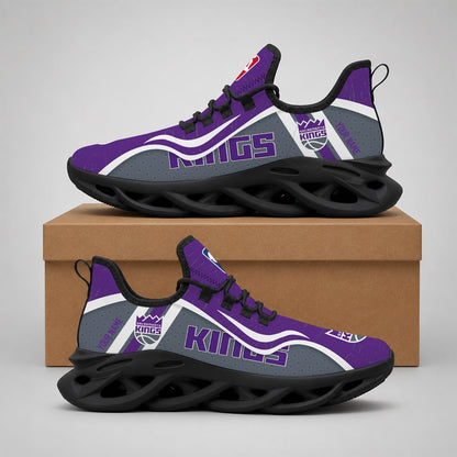EXCLUSIVE EDITION - NEW CUSTOMIZED NBA16 SKI SACRAMENTO KINGS MAX SOUL SHOES