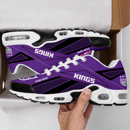 VIRAL EDITION - NEW CUSTOMIZED NBA16 SKI SACRAMENTO KINGS AIR MAX PLUS SNEAKERS