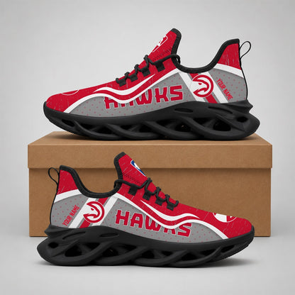 EXCLUSIVE EDITION - NEW CUSTOMIZED NBA17 AHA ATLANTA HAWKS MAX SOUL SHOES