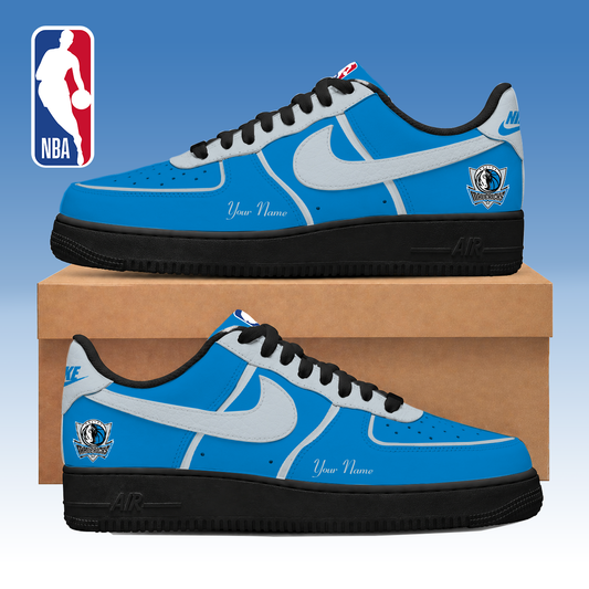 LIMITED DROP - NEW CUSTOMIZED DMA DALLAS MAVERICKS AF1 SNEAKERS - NBA18