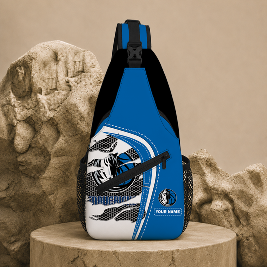 HOT DEAL - NEW CUSTOMIZED DMA DALLAS MAVERICKS SLING BAG - NBA18