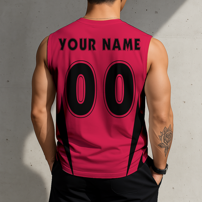 VIRAL EDITION - NEW CUSTOMIZED CBU CHICAGO BULLS MEN'S GYM SHIRT - NBA19