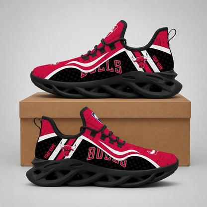 EXCLUSIVE EDITION - NEW CUSTOMIZED NBA19 CBU CHICAGO BULLS MAX SOUL SHOES