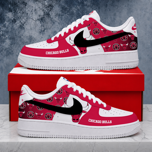 SPECIAL EDITION - NEW CUSTOMIZED NBA19 CBU CHICAGO BULLS AF1 SNEAKERS