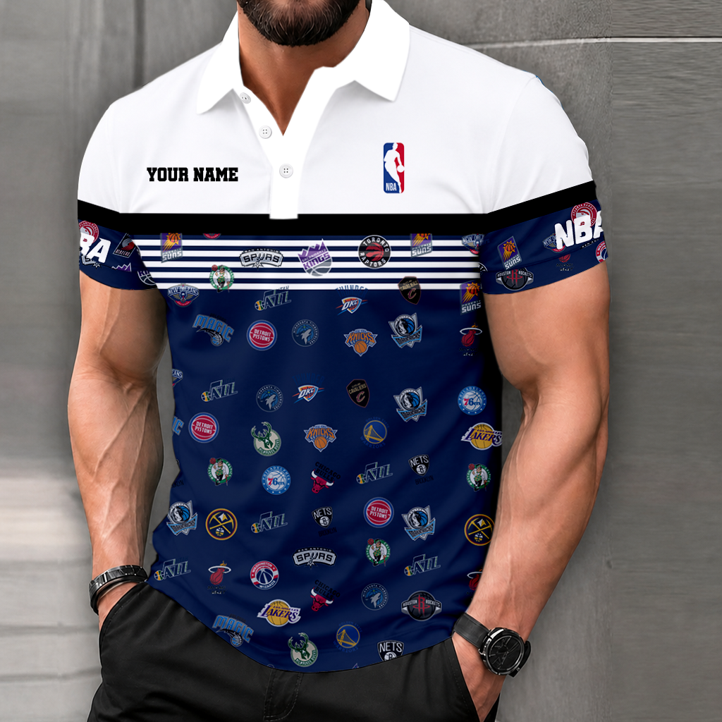 VIRAL EDITION - NEW CUSTOMIZED NBA32 NBA ALL TEAMS POLO SHIRT
