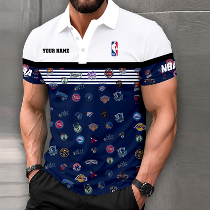 VIRAL EDITION - NEW CUSTOMIZED NBA32 NBA ALL TEAMS POLO SHIRT