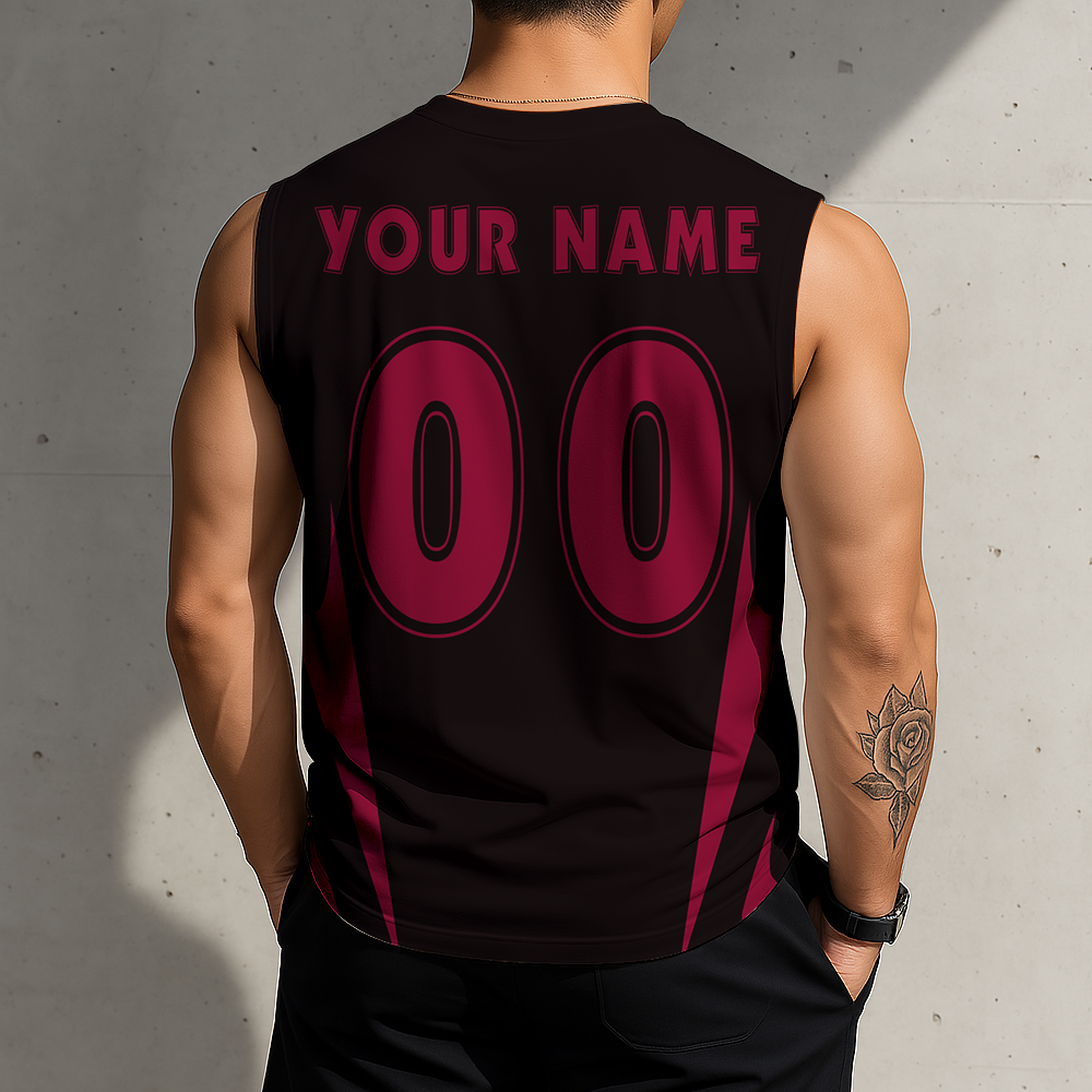 VIRAL EDITION - NEW CUSTOMIZED MHE MIAMI HEAT MEN'S GYM SHIRT - NBA20