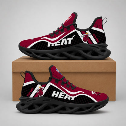 EXCLUSIVE EDITION - NEW CUSTOMIZED NBA20 MHE MIAMI HEAT MAX SOUL SHOES
