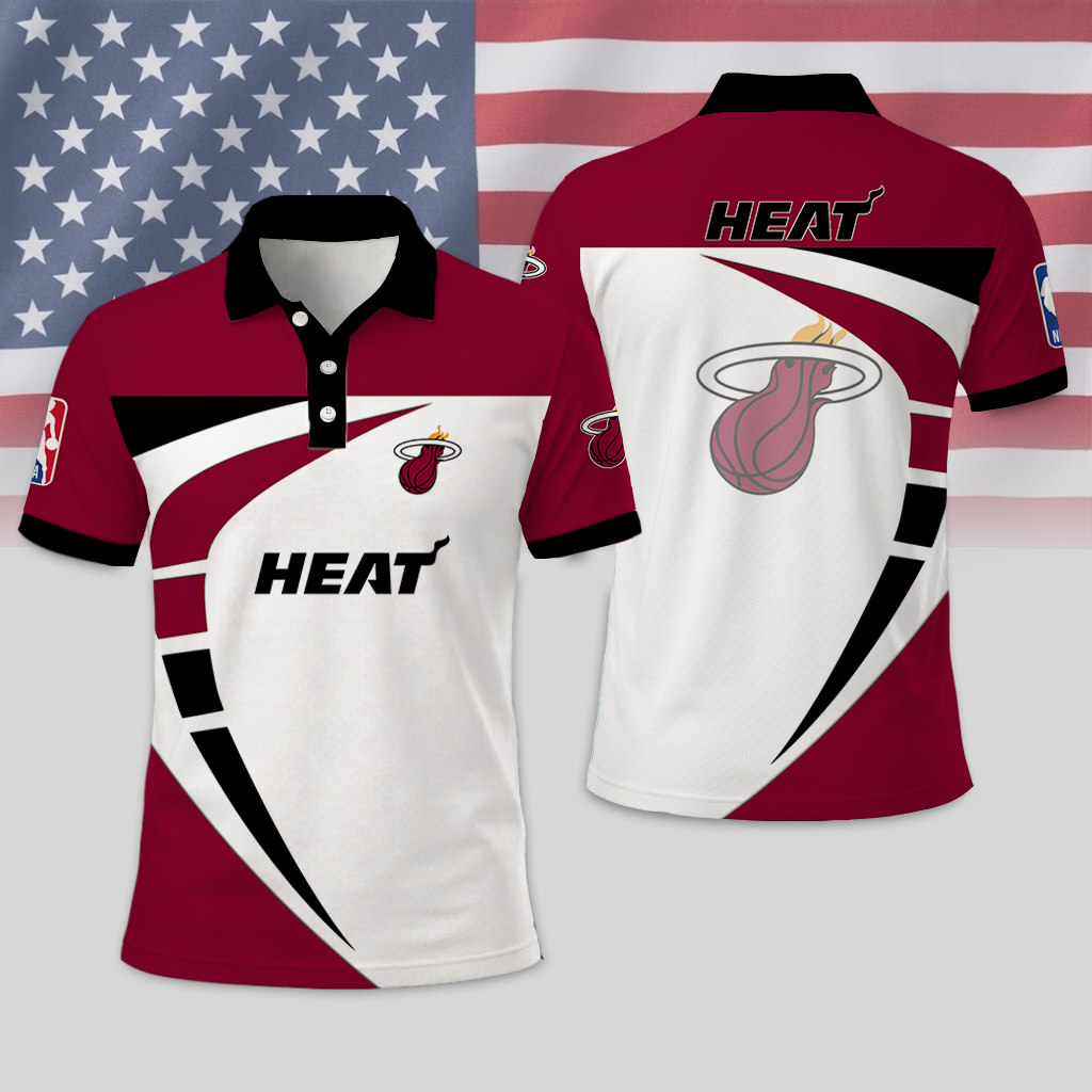 VIRAL EDITION - NEW CUSTOMIZED NBA20 MHE MIAMI HEAT T-SHIRT, POLO SHIRT, ZIP POLO SHIRT, SWEATSHIRT, HOODIE & ZIP HOODIE