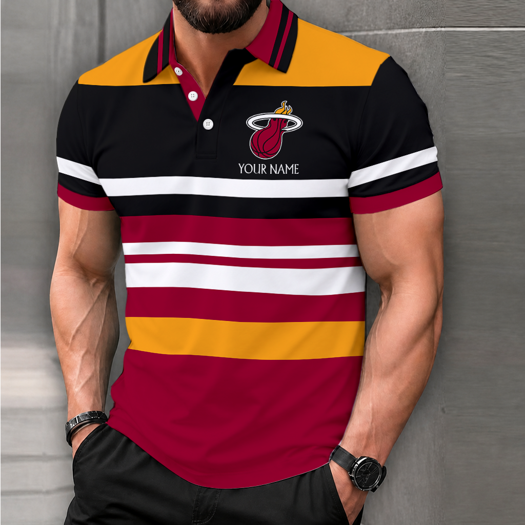 SPECIAL EDITION - NEW CUSTOMIZED NBA20 MHE MIAMI HEAT T-SHIRT, POLO SHIRT, ZIP POLO SHIRT, SWEATSHIRT, HOODIE & ZIP HOODIE