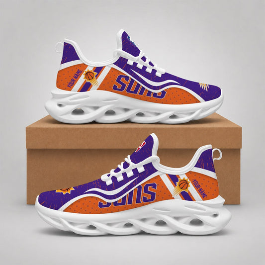 EXCLUSIVE EDITION - NEW CUSTOMIZED NBA21 PSU PHOENIX SUNS MAX SOUL SHOES