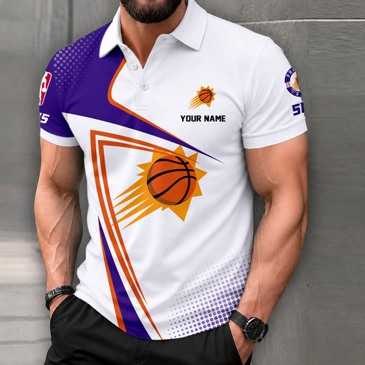 HOT DEAL - NEW CUSTOMIZED NBA21 PSU PHOENIX SUNS T-SHIRT, POLO SHIRT, ZIP POLO SHIRT, SWEATSHIRT, HOODIE & ZIP HOODIE