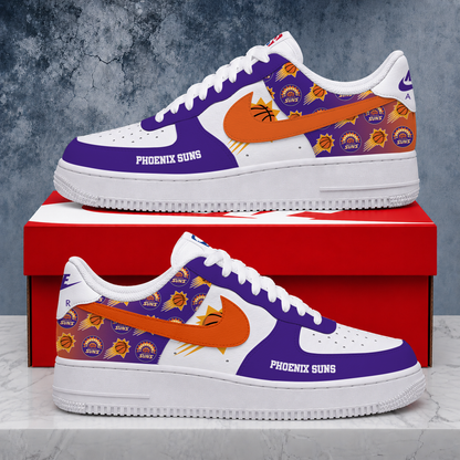 SPECIAL EDITION - NEW CUSTOMIZED NBA21 PSU PHOENIX SUNS AF1 SNEAKERS