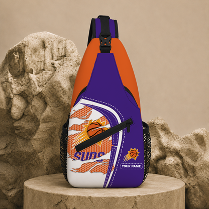 HOT DEAL - NEW CUSTOMIZED PSU PHOENIX SUNS SLING BAG - NBA21
