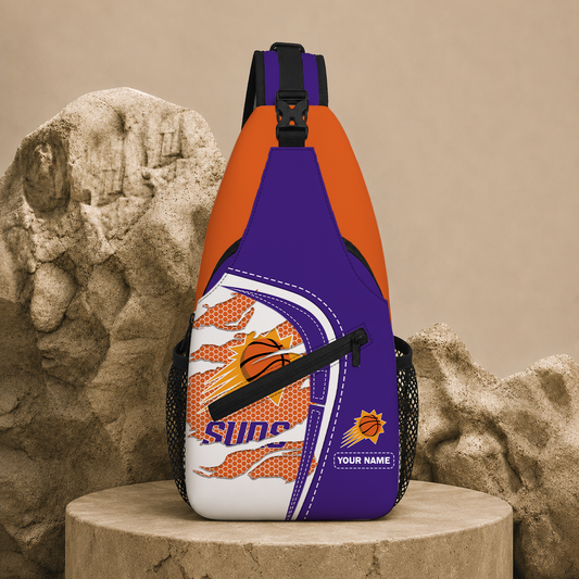 HOT DEAL - NEW CUSTOMIZED PSU PHOENIX SUNS SLING BAG - NBA21