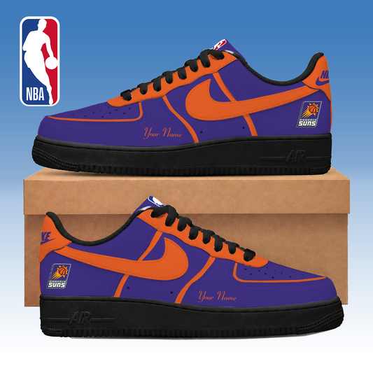 LIMITED DROP - NEW CUSTOMIZED PSU PHOENIX SUNS AF1 SNEAKERS - NBA21
