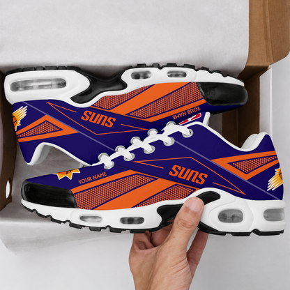 VIRAL EDITION - NEW CUSTOMIZED NBA21 PSU PHOENIX SUNS AIR MAX PLUS SNEAKERS