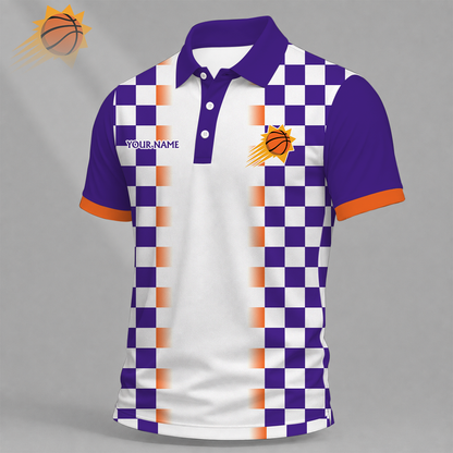 FINAL SALE - NEW CUSTOMIZED NBA21 PSU PHOENIX SUNS T-SHIRT, POLO SHIRT, ZIP POLO SHIRT, SWEATSHIRT, HOODIE & ZIP HOODIE