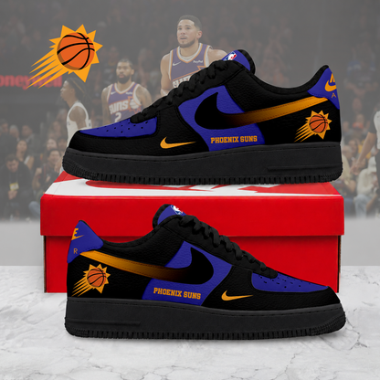 HOT DEAL - NEW CUSTOMIZED NBA21 PSU PHOENIX SUNS AF1 SNEAKERS