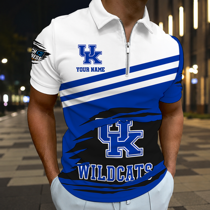 VIRAL EDITION - NEW CUSTOMIZED NCAA MAM22 KEW KENTUCKY WILDCATS T-SHIRT, POLO SHIRT, ZIP POLO SHIRT, SWEATSHIRT, HOODIE & ZIP HOODIE