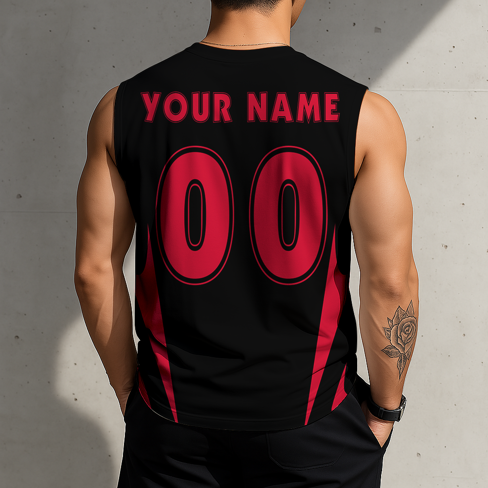 VIRAL EDITION - NEW CUSTOMIZED PTB PORTLAND TRAIL BLAZERS MEN'S GYM SHIRT - NBA22