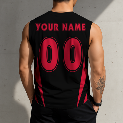 VIRAL EDITION - NEW CUSTOMIZED PTB PORTLAND TRAIL BLAZERS MEN'S GYM SHIRT - NBA22