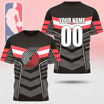HOT DEAL - NEW CUSTOMIZED NBA22 PTB PORTLAND TRAIL BLAZERS T-SHIRT, POLO SHIRT, ZIP POLO SHIRT, SWEATSHIRT, HOODIE & ZIP HOODIE