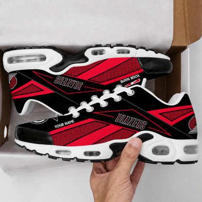VIRAL EDITION - NEW CUSTOMIZED NBA22 PTB PORTLAND TRAIL BLAZERS AIR MAX PLUS SNEAKERS