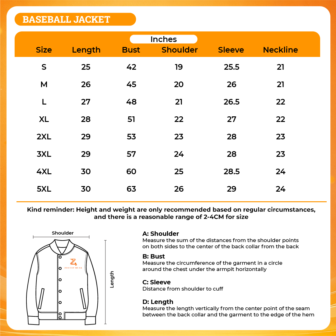 LIMITED EDITION UNISEX BASEBALL JACKET – URBAN STREET STYLE 02