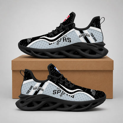 EXCLUSIVE EDITION - NEW CUSTOMIZED NBA23 SAS SAN ANTONIO SPURS MAX SOUL SHOES