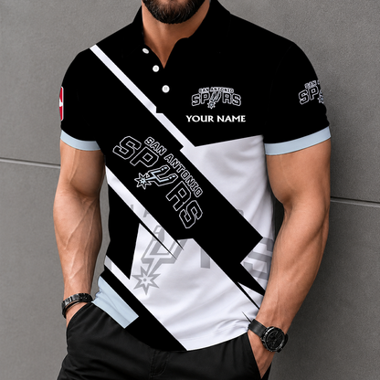 VIRAL EDITION - NEW CUSTOMIZED NBA23 SAS SAN ANTONIO SPURS T-SHIRT, POLO SHIRT, ZIP POLO SHIRT, SWEATSHIRT, HOODIE & ZIP HOODIE